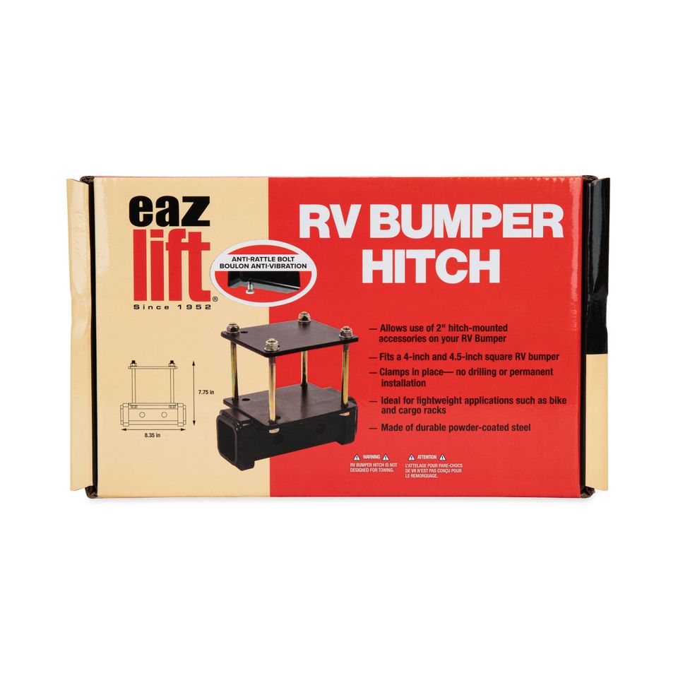 48473 - Eaz-Lift Square RV Bumper Hitch