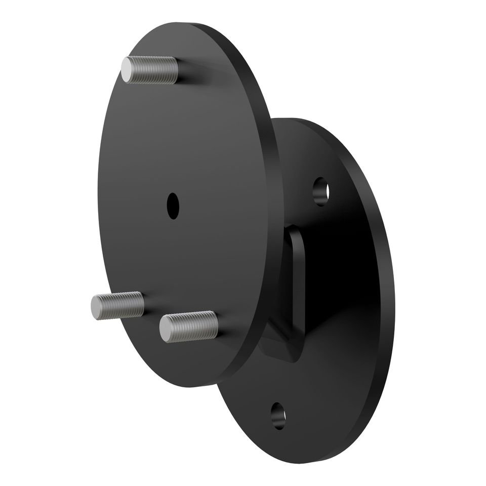 25630AB - Jeep Wrangler JK Rear Door Spare Tire Carrier for Up to 35-Inch Diameter - 2018 Jeep Wrangler JK, 2007-2017 Jeep Wrangler