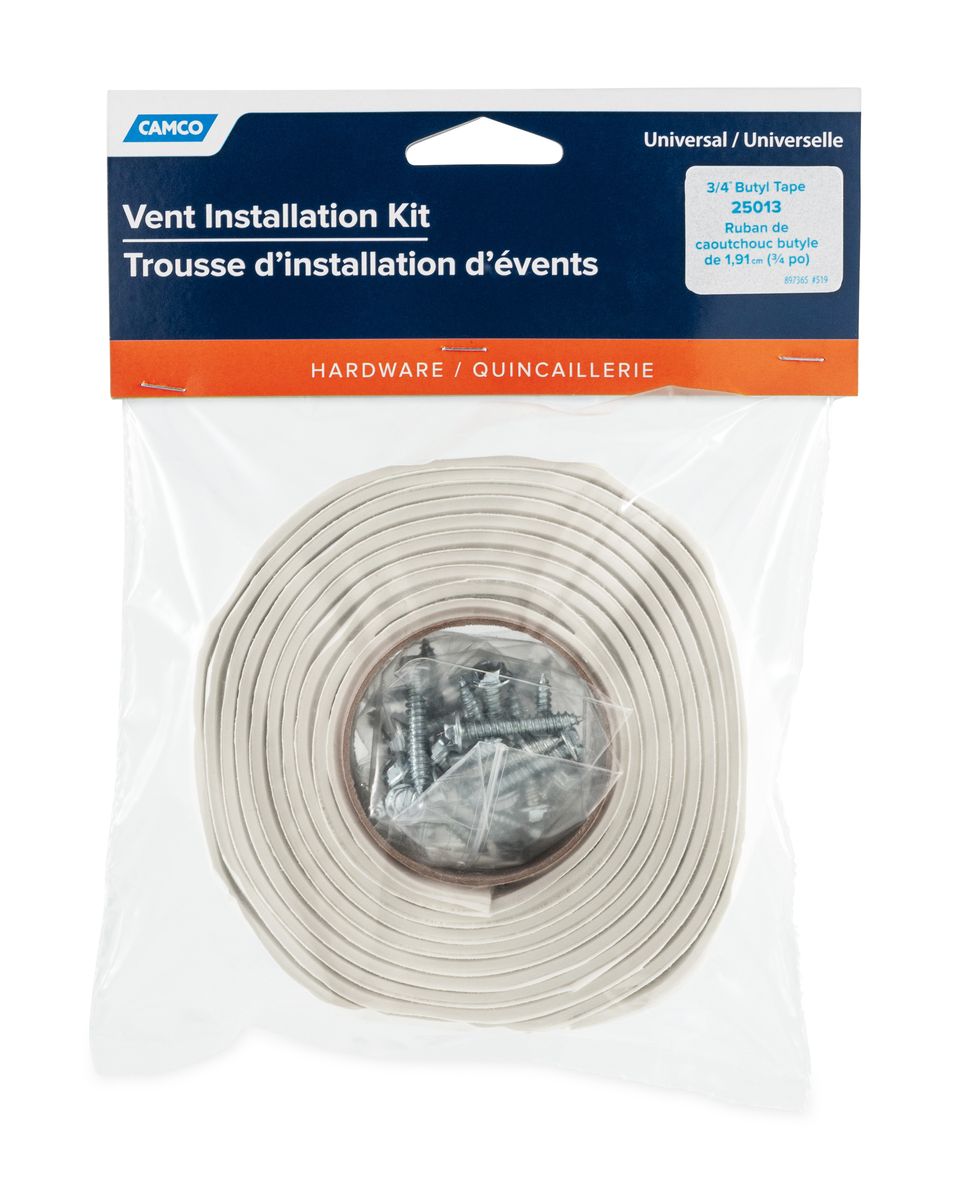 25013 - Universal Vent Installation Kit with Butyl Tape (E/F)