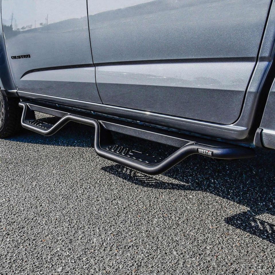 20-14015 - Outlaw Drop Nerf Step Bars - 2015-2026 Chevrolet Colorado, 2015-2026 GMC Canyon