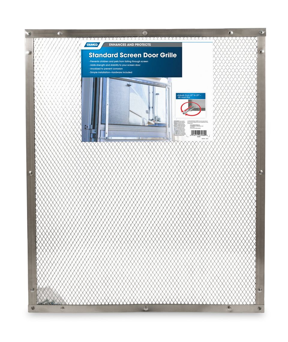 43980 - Screen Door Standard Grille Aluminum