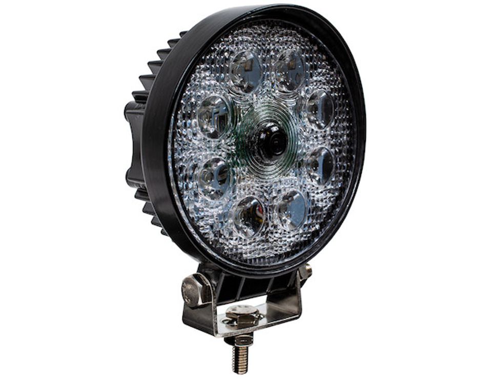 8883110 - Round LED Flood Light with Built-In Backup Camera