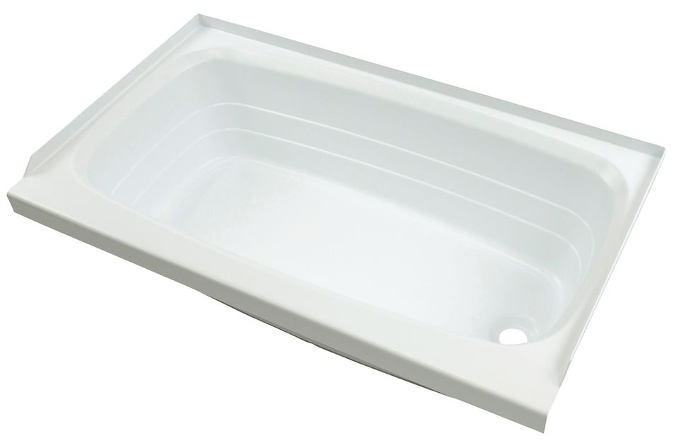 209683 - Bathtub with Right Drain - 24" x 46", White #W2446RHSPK