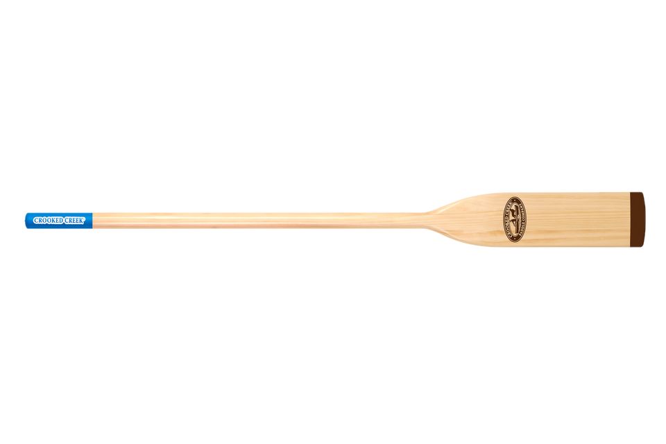 50402 - Oar, Wood, Clear w/Grip, 6.0'