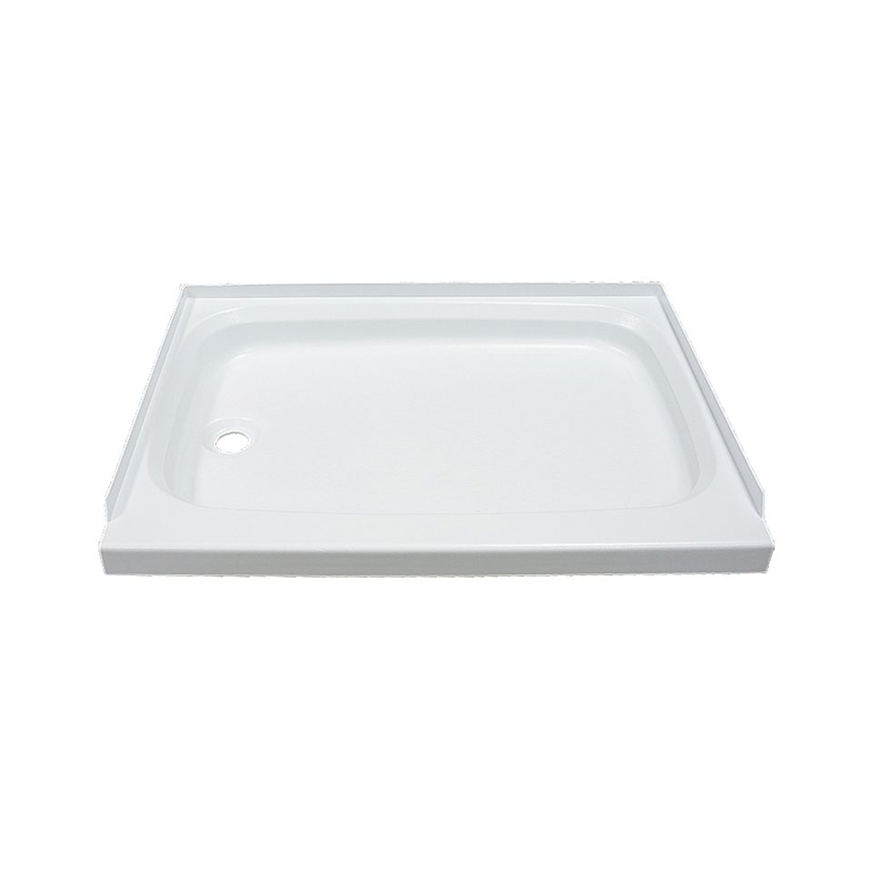 210373 - RV Shower Pan with Left Drain - 24" x 36" White
