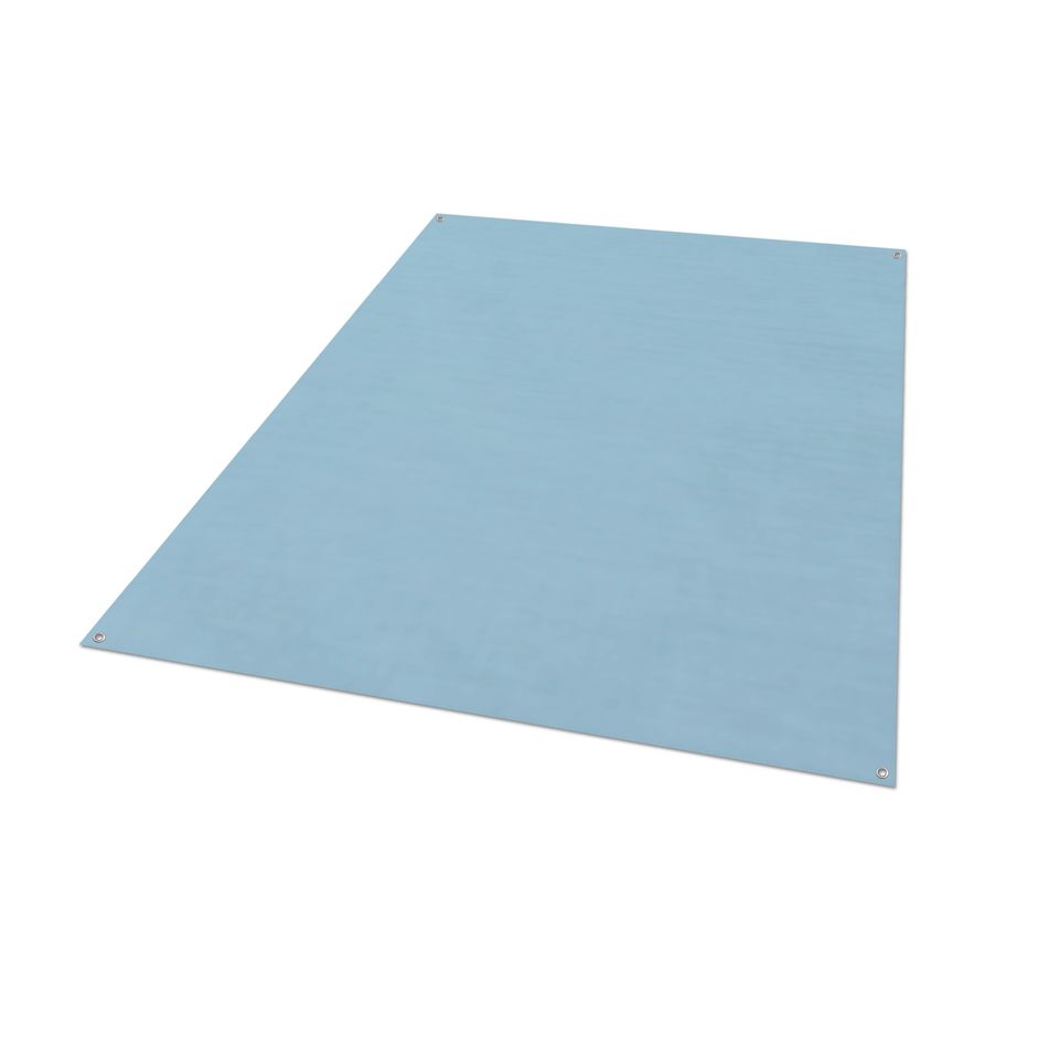 2022115659 - Outdoor Patio Rug - Blue, 6' x 9'