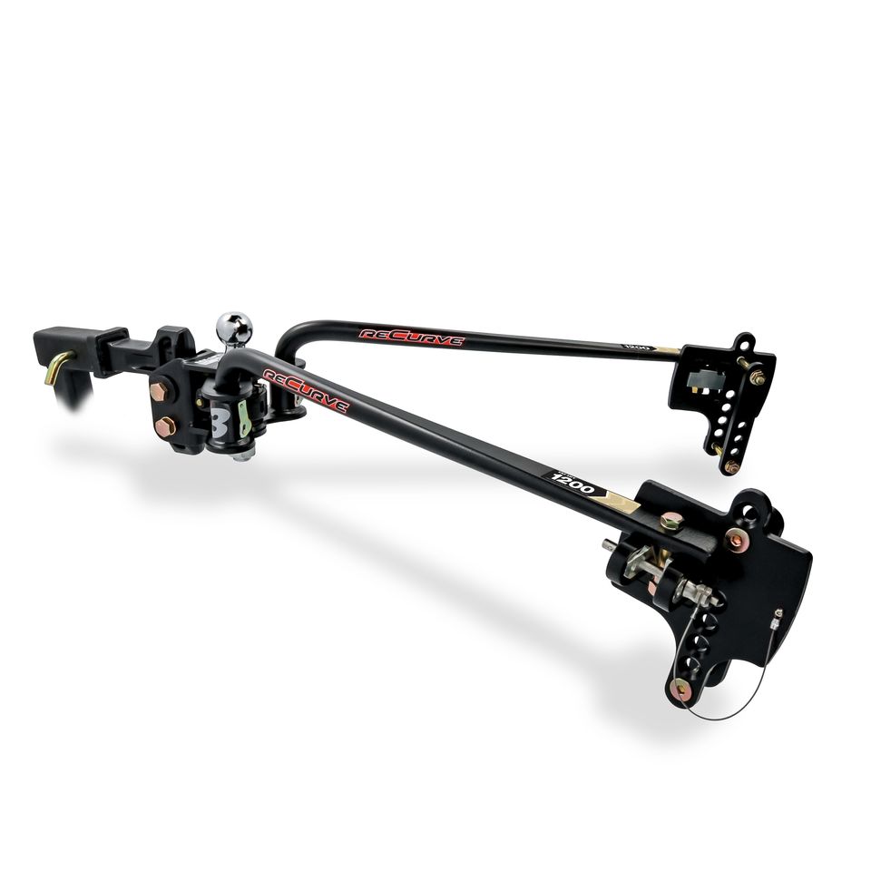 48752 - Camco Eaz-Lift ReCurve R3 Weight Distribution Hitch, 1000 lb Kit with 2 5/16″ Ball