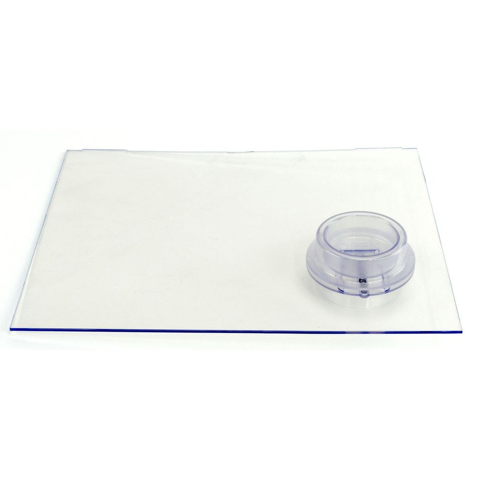 239061 - RV Screen Door Slider Panel with Push-Down Knob Opener