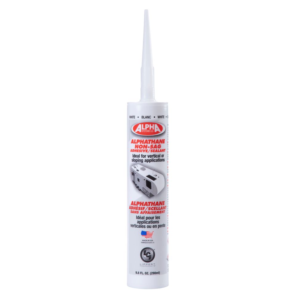 862162 - 5160 ALPHATHANE Non-Sag Sealant, White (9.8 Oz. Tube)