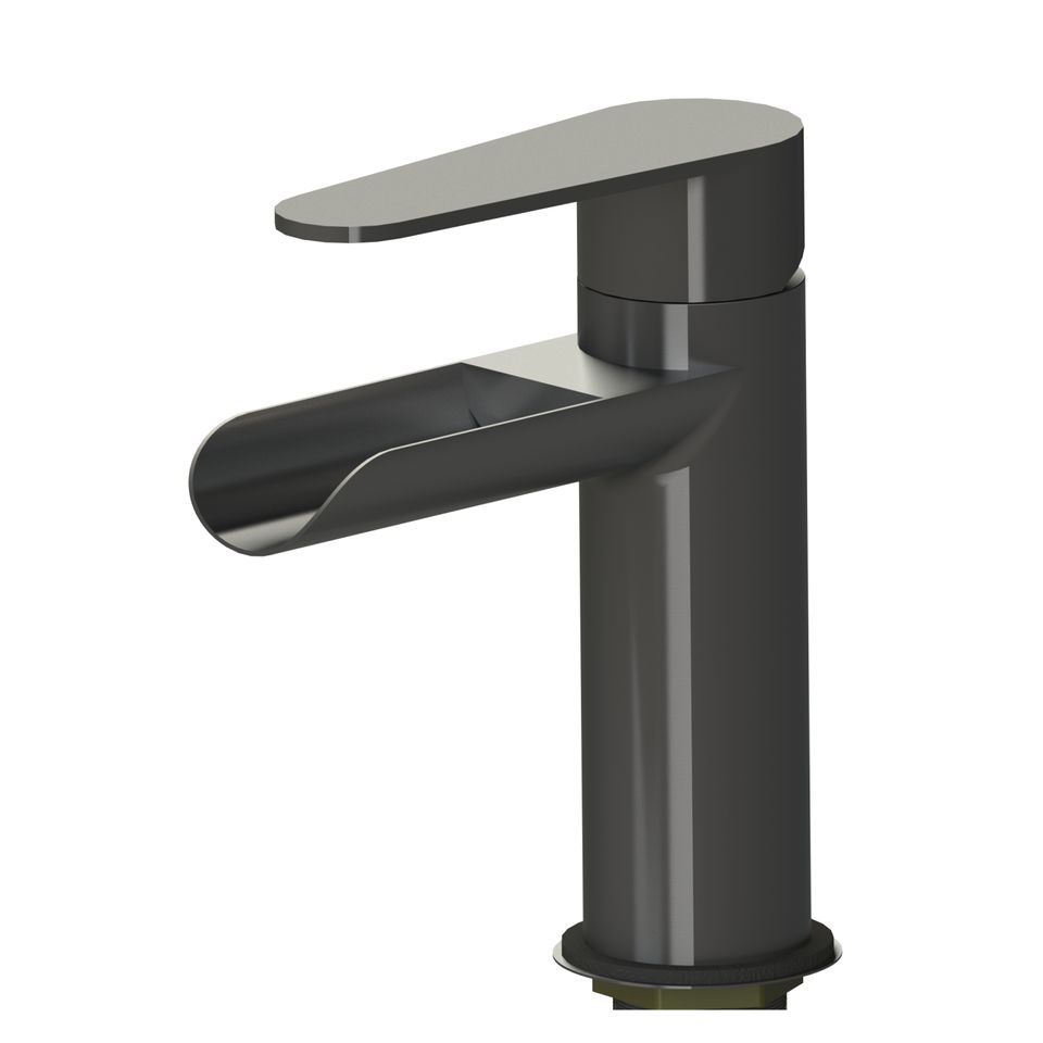 2022007782 - Flow Max™ Waterfall Bathroom Faucet - Stainless Steel