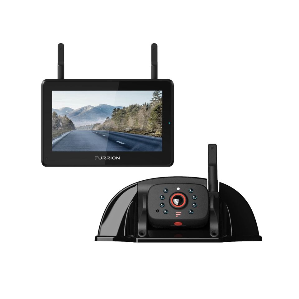 2021124370 - Vision S®+ RV Backup Camera System - 5" Monitor, Rear Sharkfin Camera #FOS5HTASF