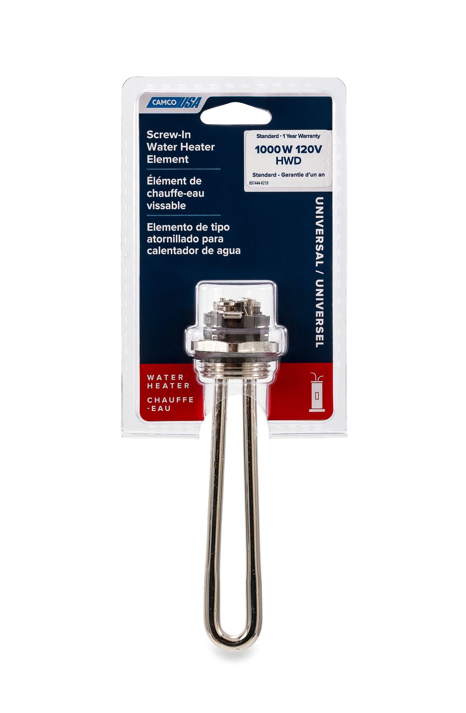 02103 - Element, Screw In - 1000W 120V HWD (E/F/S) (Clam)
