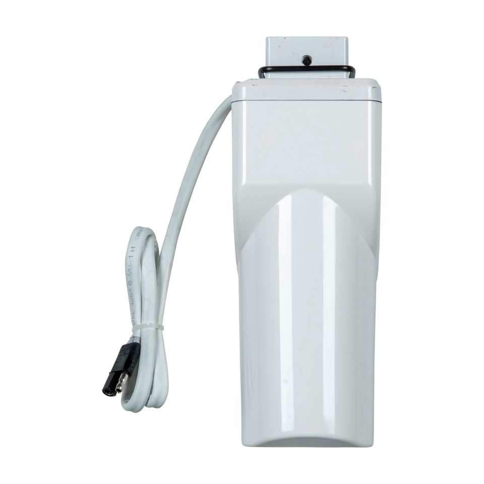 759927 - Single White CCS Motor Head (Vertical W/Hardware)