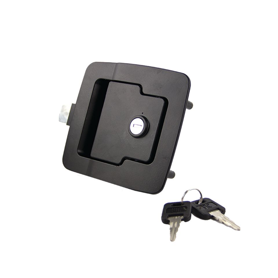 346693 - RV Baggage Door Lock with Global Latch - Black