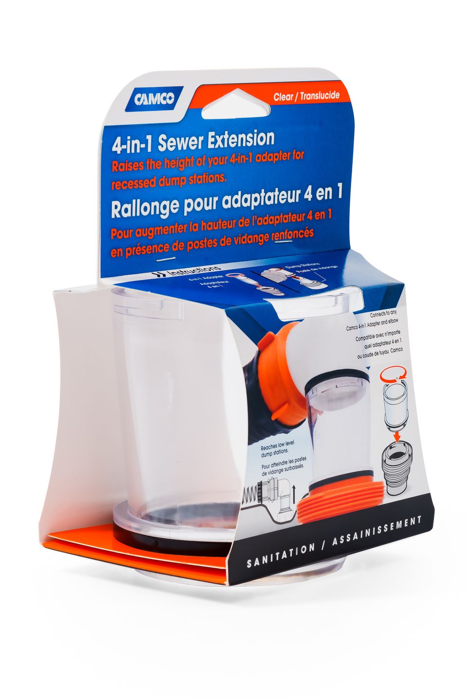 39735 - Sewer Extension, Universal, Clear & 4N1 (Eng/Fr)