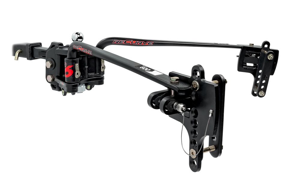 48779 - Camco Eaz-Lift ReCurve R6 Weight Distribution Hitch, 600 lb Kit with 2″ Ball