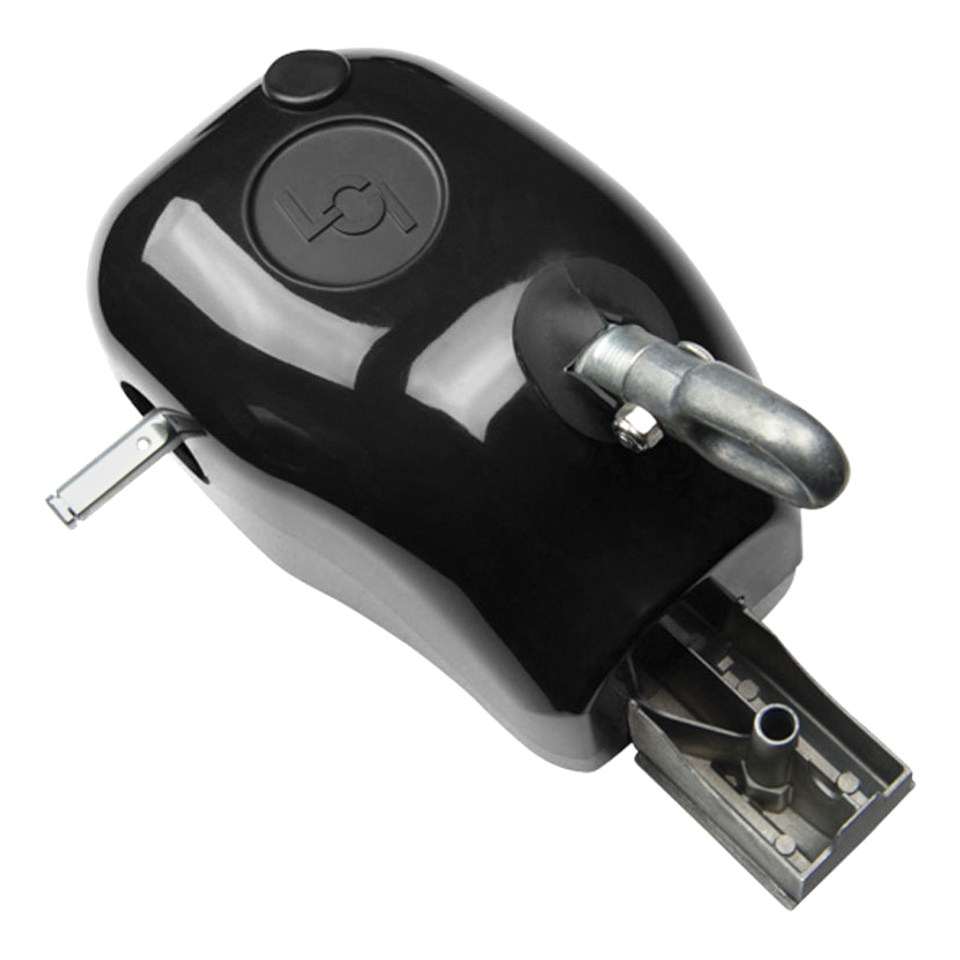 300031 - Manual Crank Style Awning Drive Head Assembly - Black