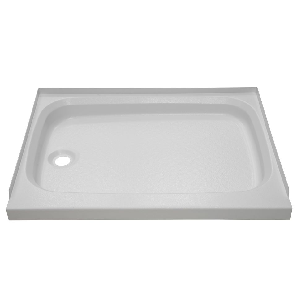 210369 - RV Shower Pan with Left Drain - 24" x 32" White