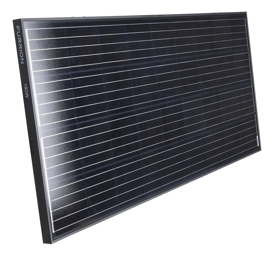2022001299 - 180W Rigid Monocrystalline RV Rooftop Solar Panel