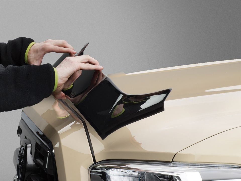 55178 - Low Profile Aerodynamic Hood Protector - 2019-2026 Chevrolet Silverado 1500, 2022 Chevrolet Silverado 1500 LTD