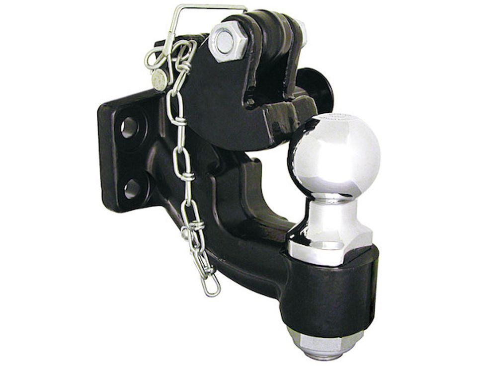 10057 - 10 Ton Combination Hitch with Mounting Kit - 2-5/16 Inch Ball (BH10 Series)