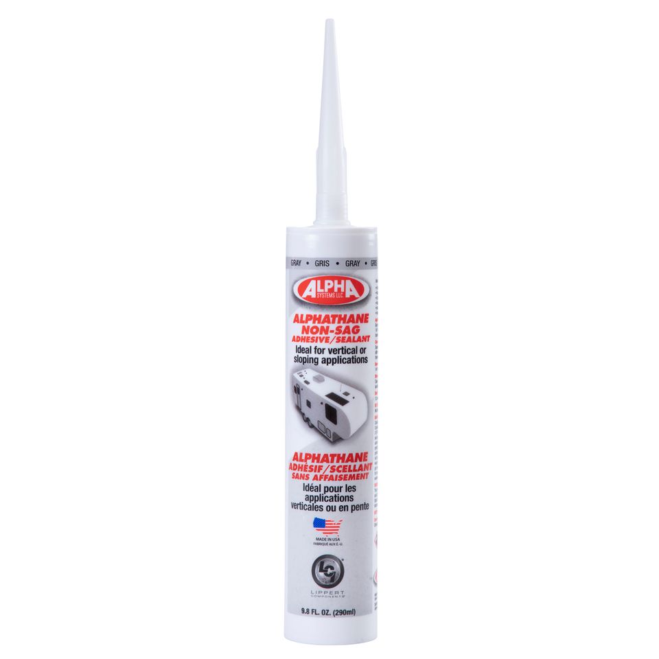 862164 - 5160 ALPHATHANE Non-Sag Sealant, Gray (9.8 Oz. Tube)