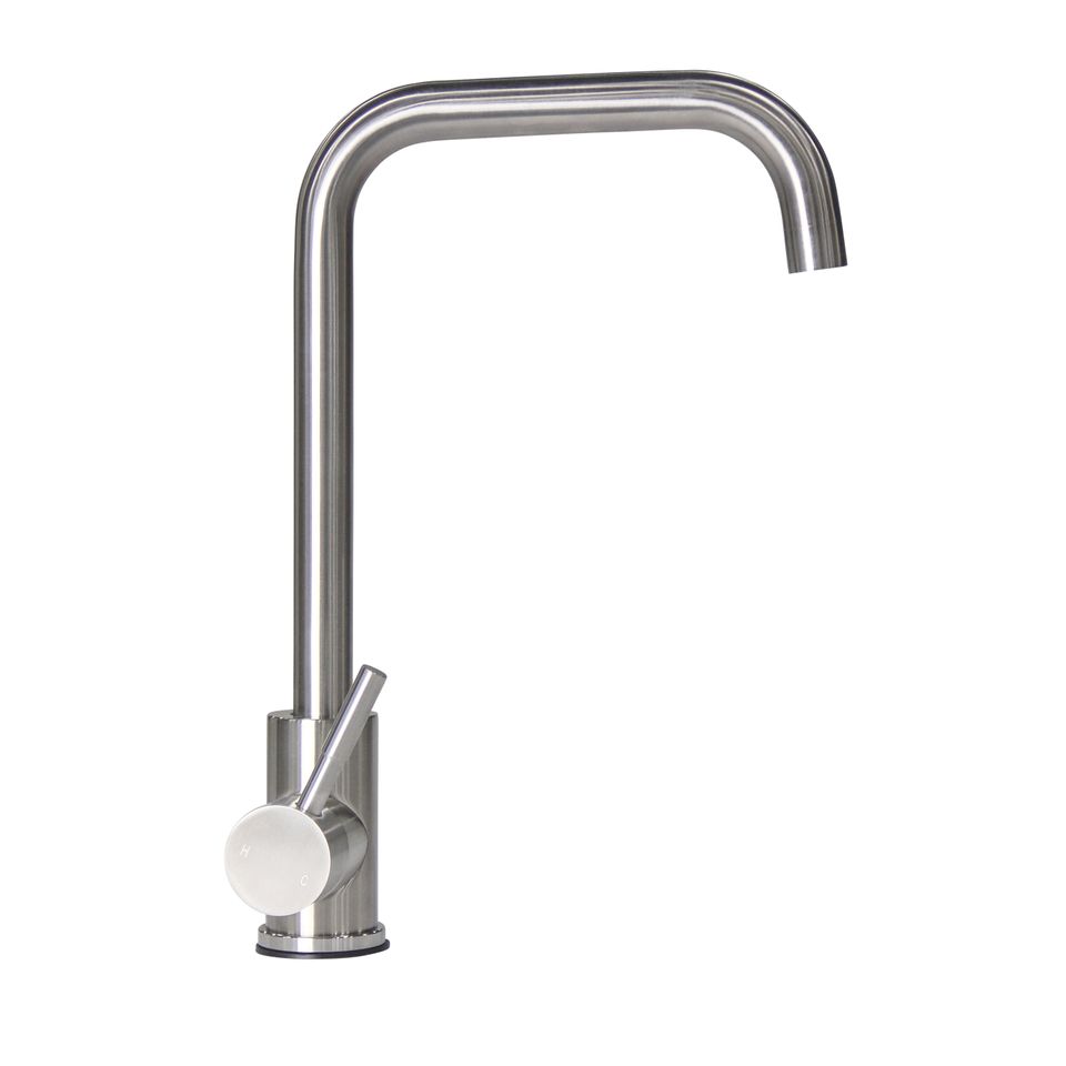 719325 - Square Gooseneck Faucet - Stainless Steel