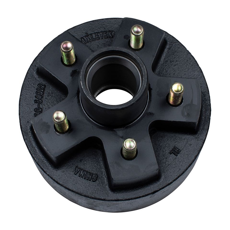 814209 - 7" Brake Hub with Bearing Kit (Not Installed) - 2,200-lb. Axles, 5 on 4-1/2" Bolt Pattern, 1/2" Stud Size