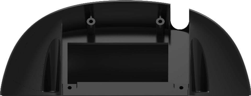 2022070680 - Vision S® Rear Sharkfin RV Camera Bracket - Black #FRCBRKT2-BL