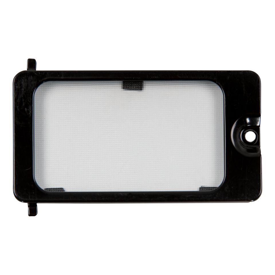 2021124183 - Replacement Over-the-Range RV Microwave Cover for Surface Lights #C-FMCM15-BL-BulbCov