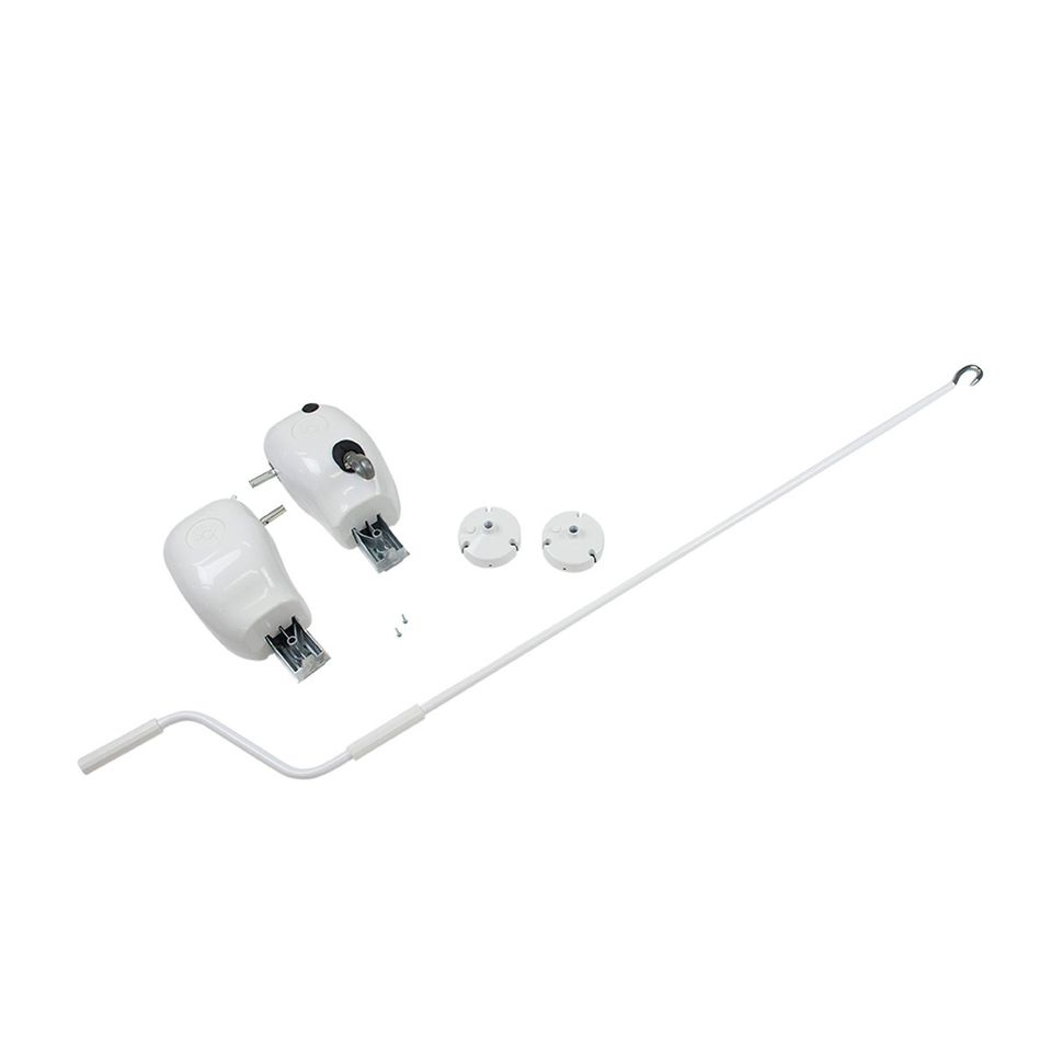 333410 - Pull Style Manual to Crank Style Manual Awning Upgrade Kit, White