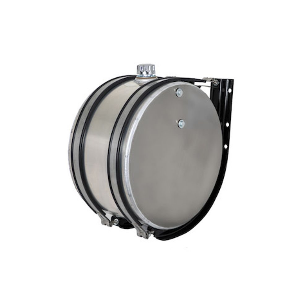 SMC25AR - 25 Gallon Side Mount Aluminum Reservoir with Rear Ports