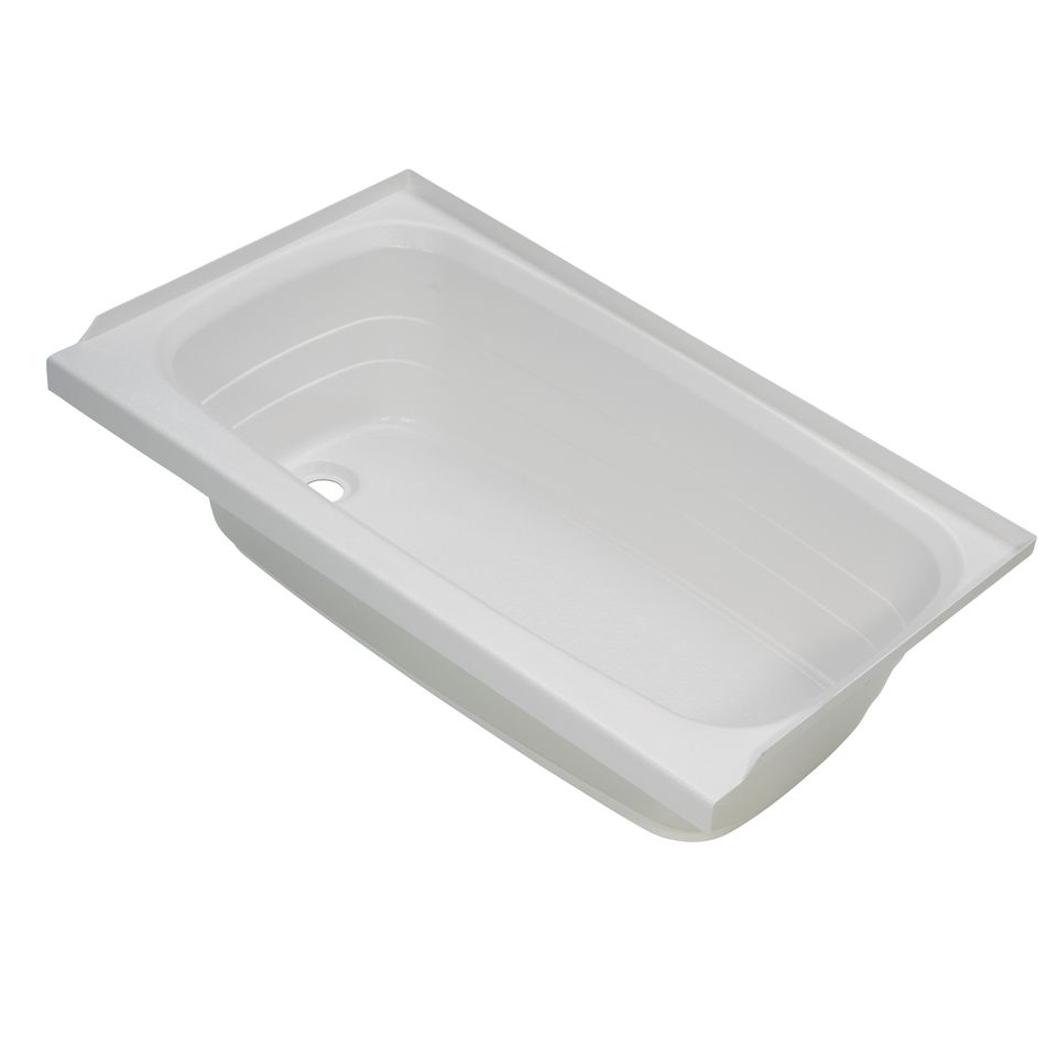 209673 - Bathtub with Left Drain - 24" x 40", White #W2440LHSPK