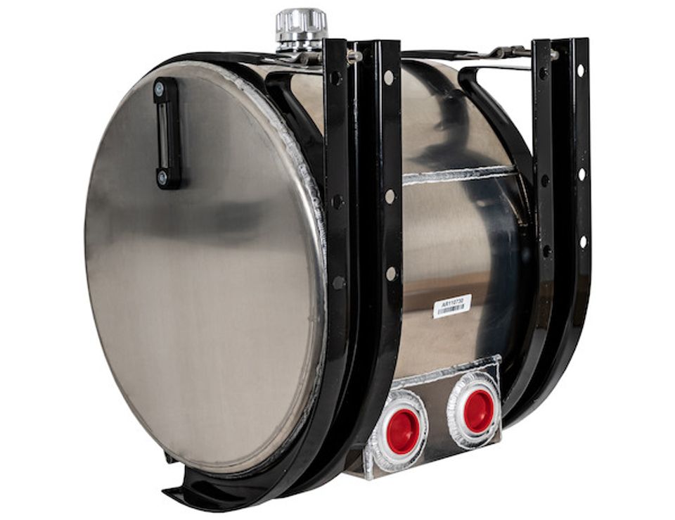 SMC70AR - 70 Gallon Side Mount Aluminum Reservoir with Rear Ports