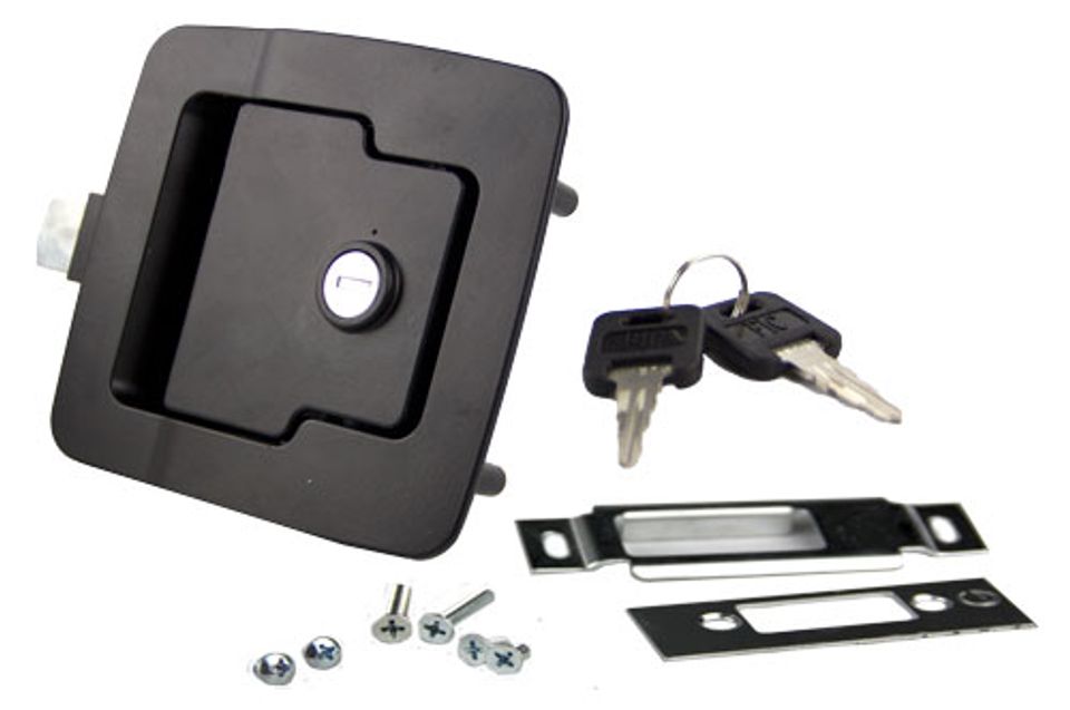 317649 - Standard RV Baggage Door Latch Kit - Black