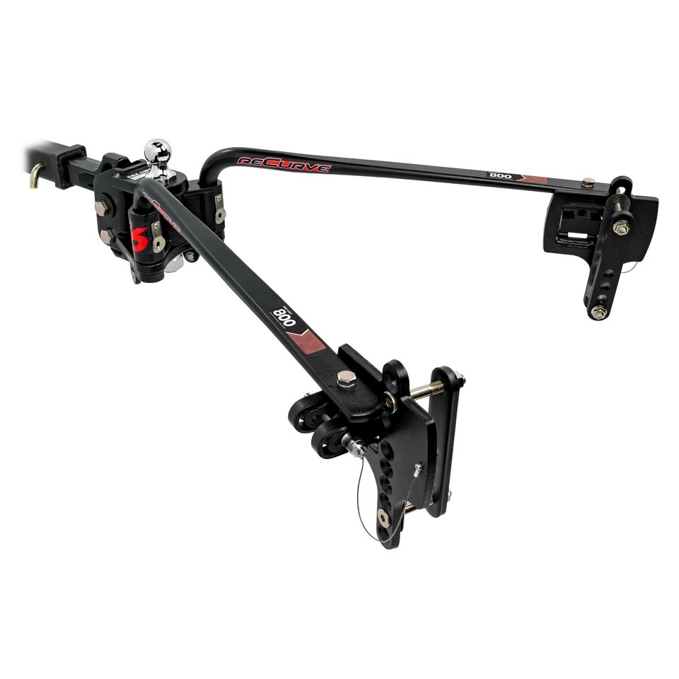 48783 - Camco Eaz-Lift ReCurve R6 Weight Distribution Hitch, 800 lb Kit with 2 5/16″ Ball
