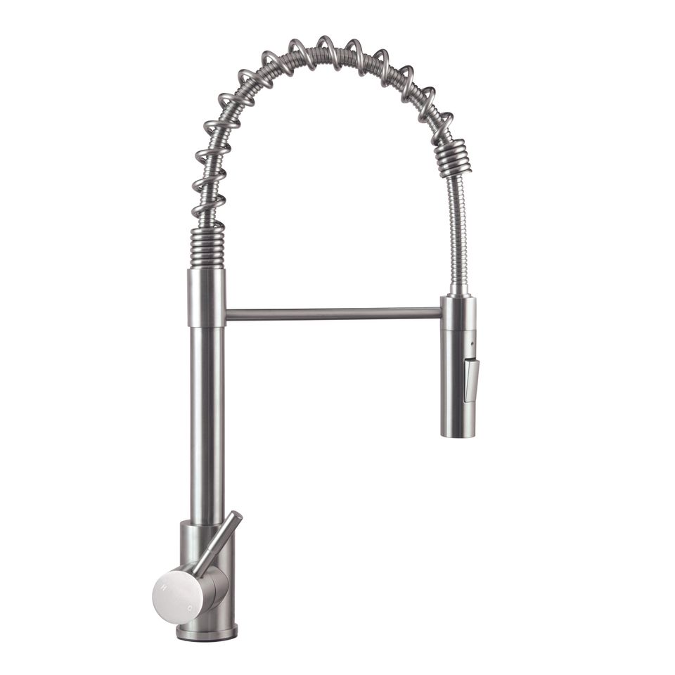 719323 - Flow Max™ Coiled Kitchen Faucet - Stainless Steel