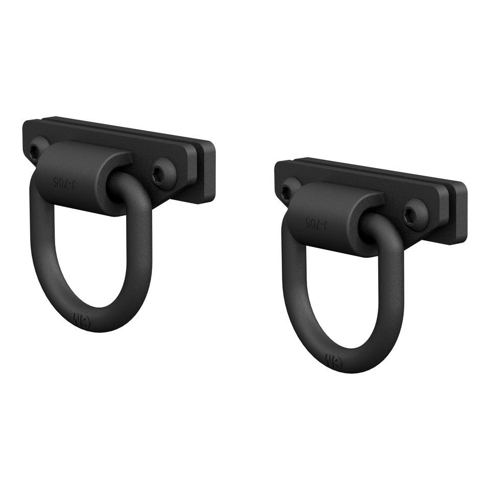 2081300 - Heavy-Duty Tow Hooks Anti-Rattle D-Ring Shackles, 9,000 lbs Capacity