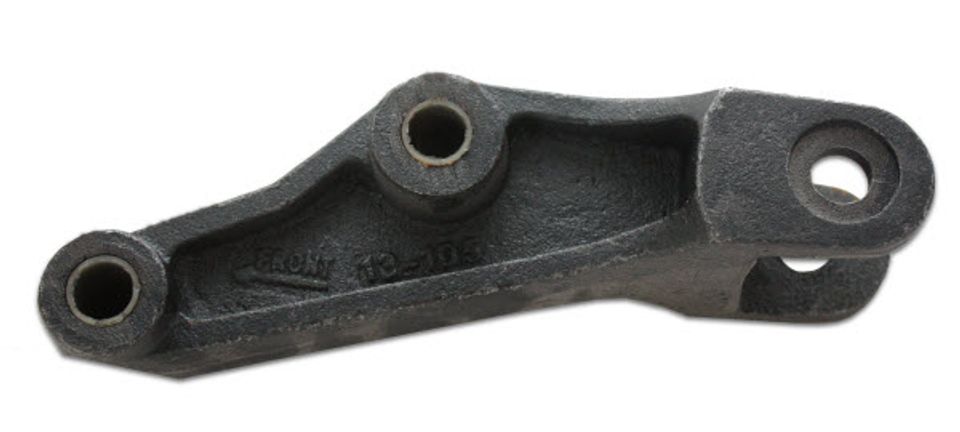 126277 - Double-Eye Leaf Spring Trailer Equalizer - 1-3/4" Spring Width, 33" Axle Spacing