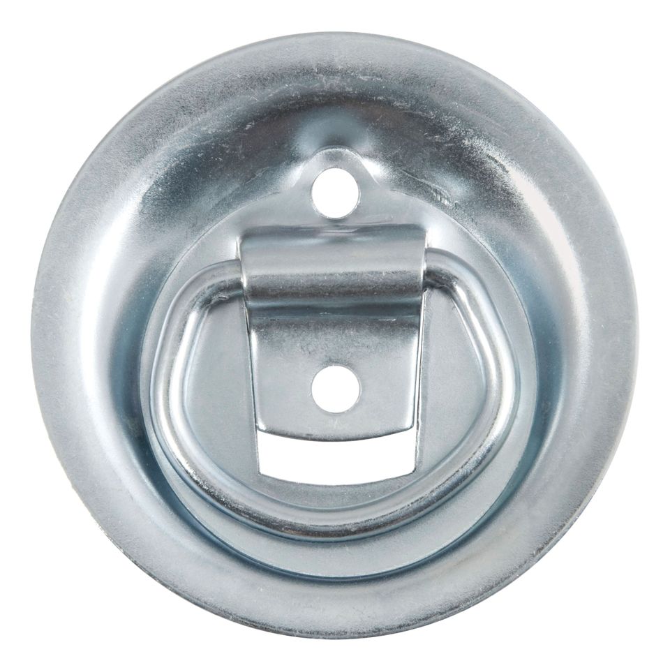 83710 - 1-1/8 x 1-5/8-Inch Recessed Trailer Rope Ring Tie Down Anchor, 1,000 lbs Break Strength