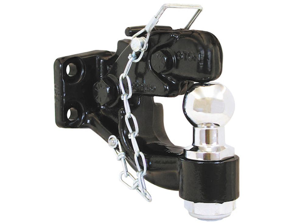 10045 - 8 TON Combination Hitch With Mounting Kit 1-7/8 Inch Ball BH8 Series