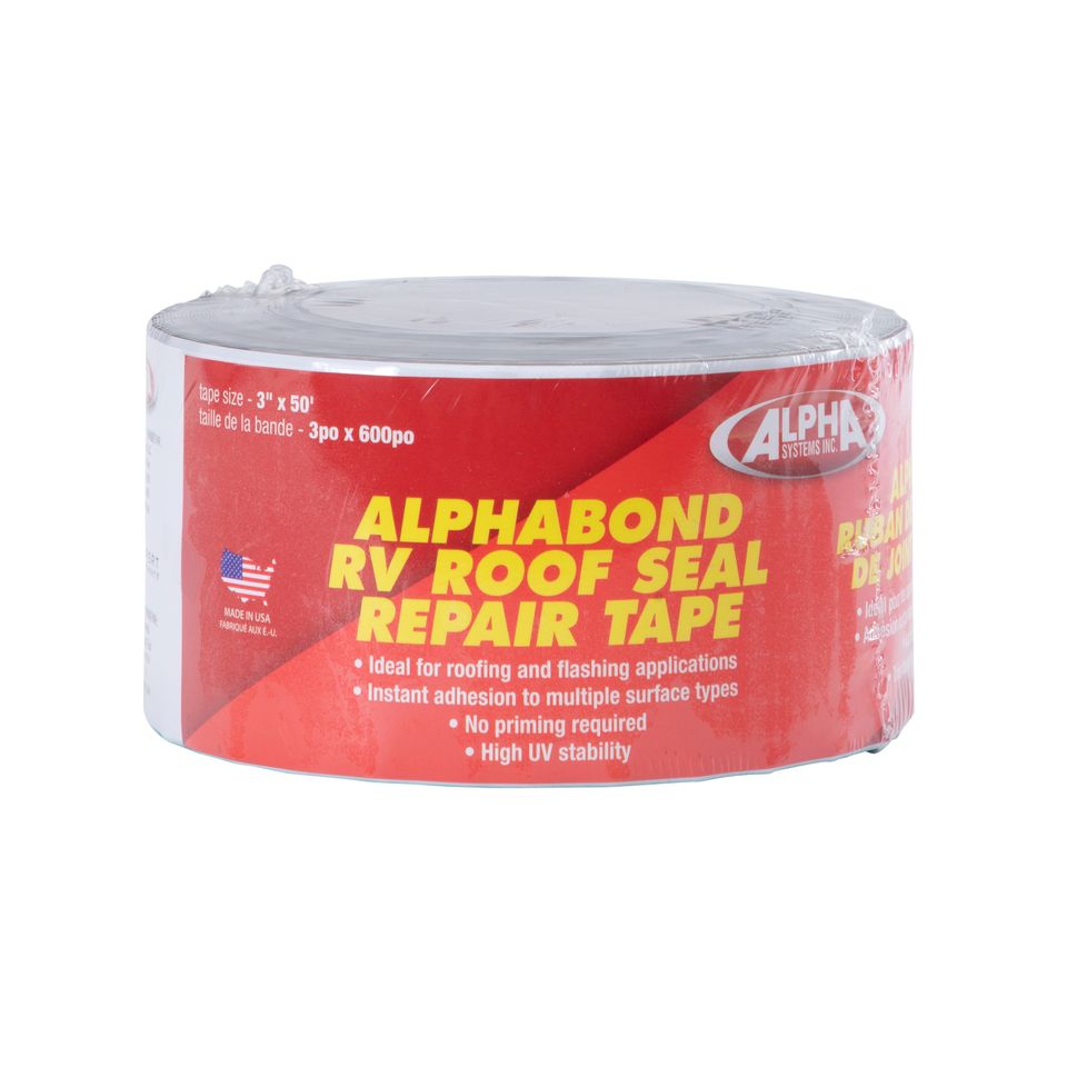 862408 - ALPHABOND TPO Tape 3" x 50', White