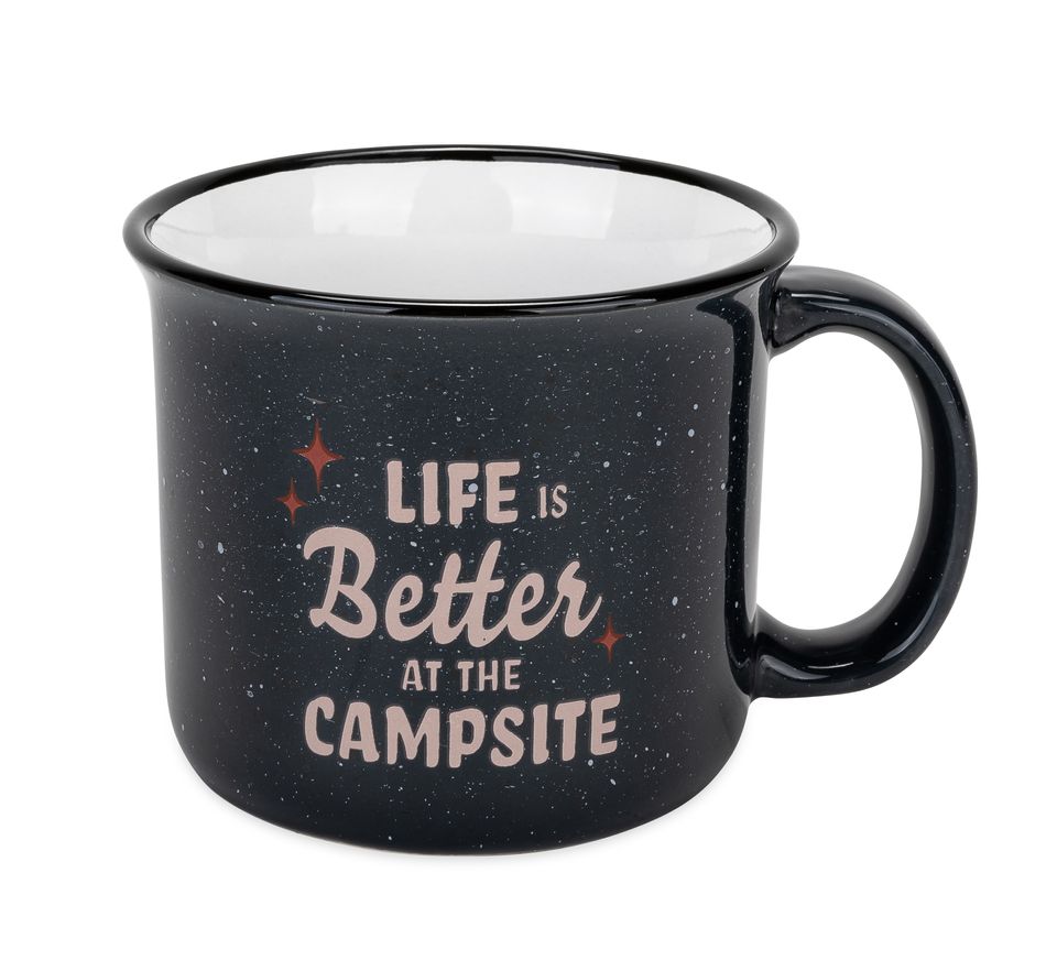 53473 - LIBATC, Mug, Gray/Blue, Camco, 14oz