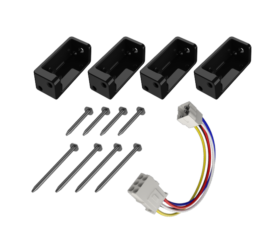 2021123542 - Chill® HE Conversion Kit for Coleman™, Dometic™, Advent™ Air Distribution Boxes - Black #C-FACR15SA-A01