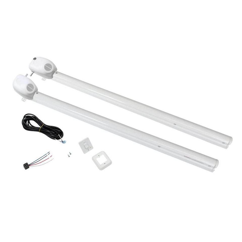 351397 - Speaker Head Power Hardware Kit for Flat Awnings (69" Arms) White
