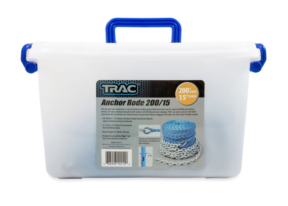 69082 - Anchor Rode, 6mm x 200' Rope/15' Chain