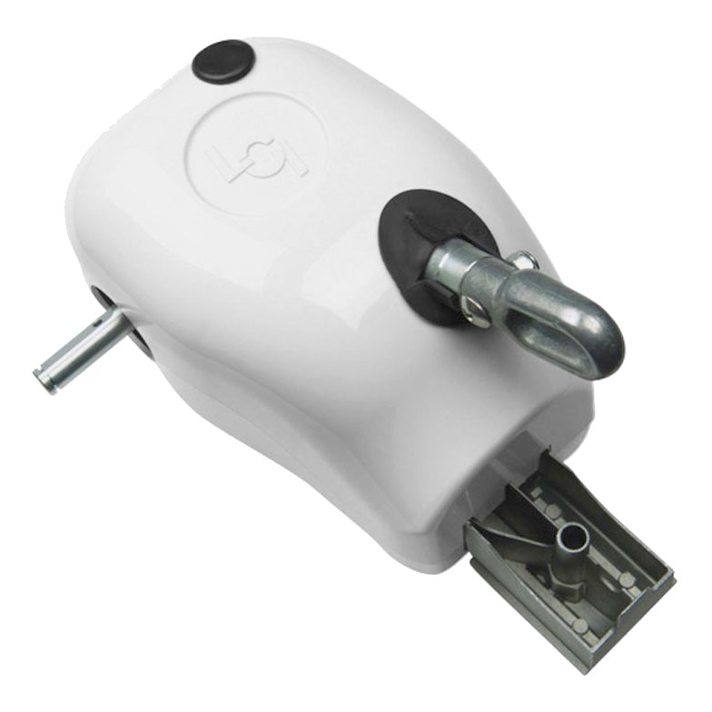 300029 - Manual Crank Style Awning Drive Head Assembly - White