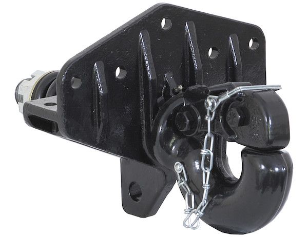 BP225 - 25 Ton Swivel Type Pintle Hook with T-bracket - Compares to Wallace # 2046103