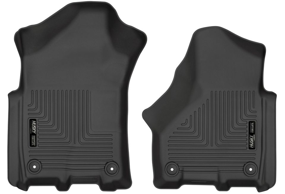 13051 - Weatherbeater - Front Floor Liners - 2019-2026 Ram 2500, 2019-2026 Ram 3500