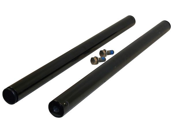 8591020 - Black Powder-Coated Straight Blind Mount Fender Extension Mounting Kit